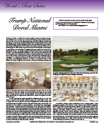 World's Best Suites - Trump National Doral Miami